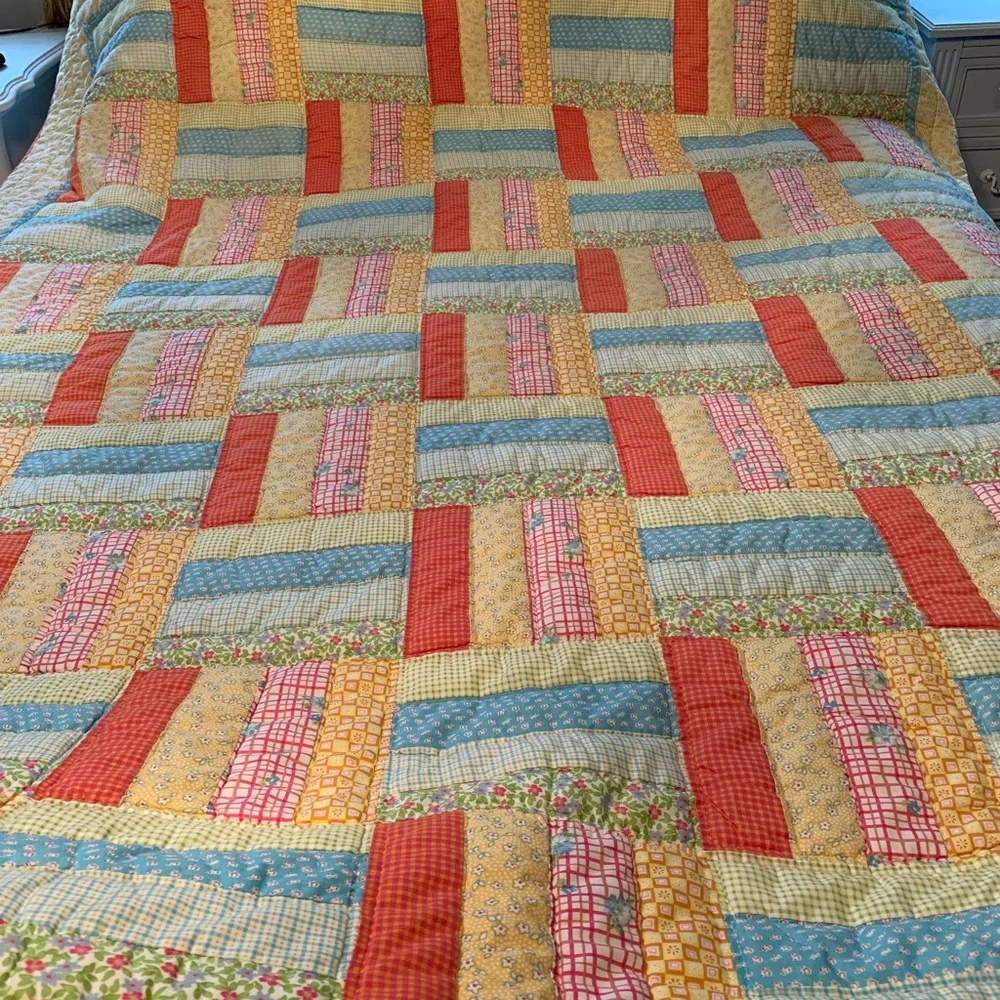 Patch Design Colorful quilt